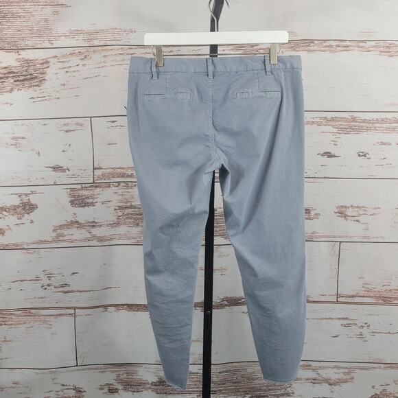 Nili Lotan East Hampton Tape Pant Slate Blue Size 8 - Picture 2 of 10